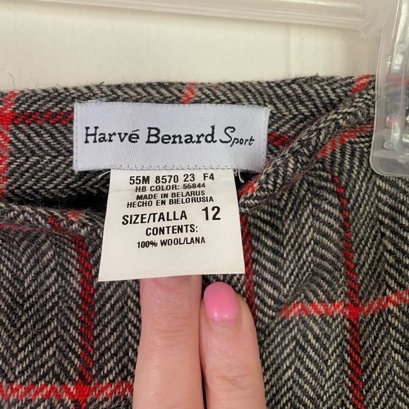 Harve Benard Sport Wool Maxi Skirt ~ Fringe Detail ~ Women’s Size 12 - Picture 7 of 11